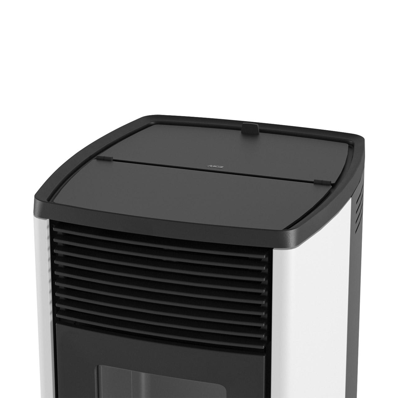 MCZ Ego Comfort Air 10 M3 Pelletofen – Stahl, kanalisierbar – Bild 5