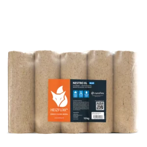 Holzbriketts Nestro XL Blue – rund ohne Loch (Palette 960 kg)