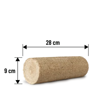 Holzbriketts Nestro XL Blue – rund ohne Loch (Palette 960 kg)