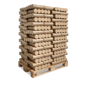 Holzbriketts Nestro XL Blue – rund ohne Loch (Palette 960 kg)