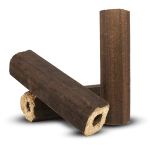 PiniKay Hartholzbriketts Oktagon – mit Zugloch (Palette 960 kg)