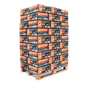 BBQ-Briketts aus reiner Buche – 18 kg Karton, 54er Palette (972 kg)