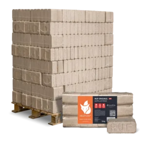 RUF Original Red Hartholzbriketts – 960 kg Palette