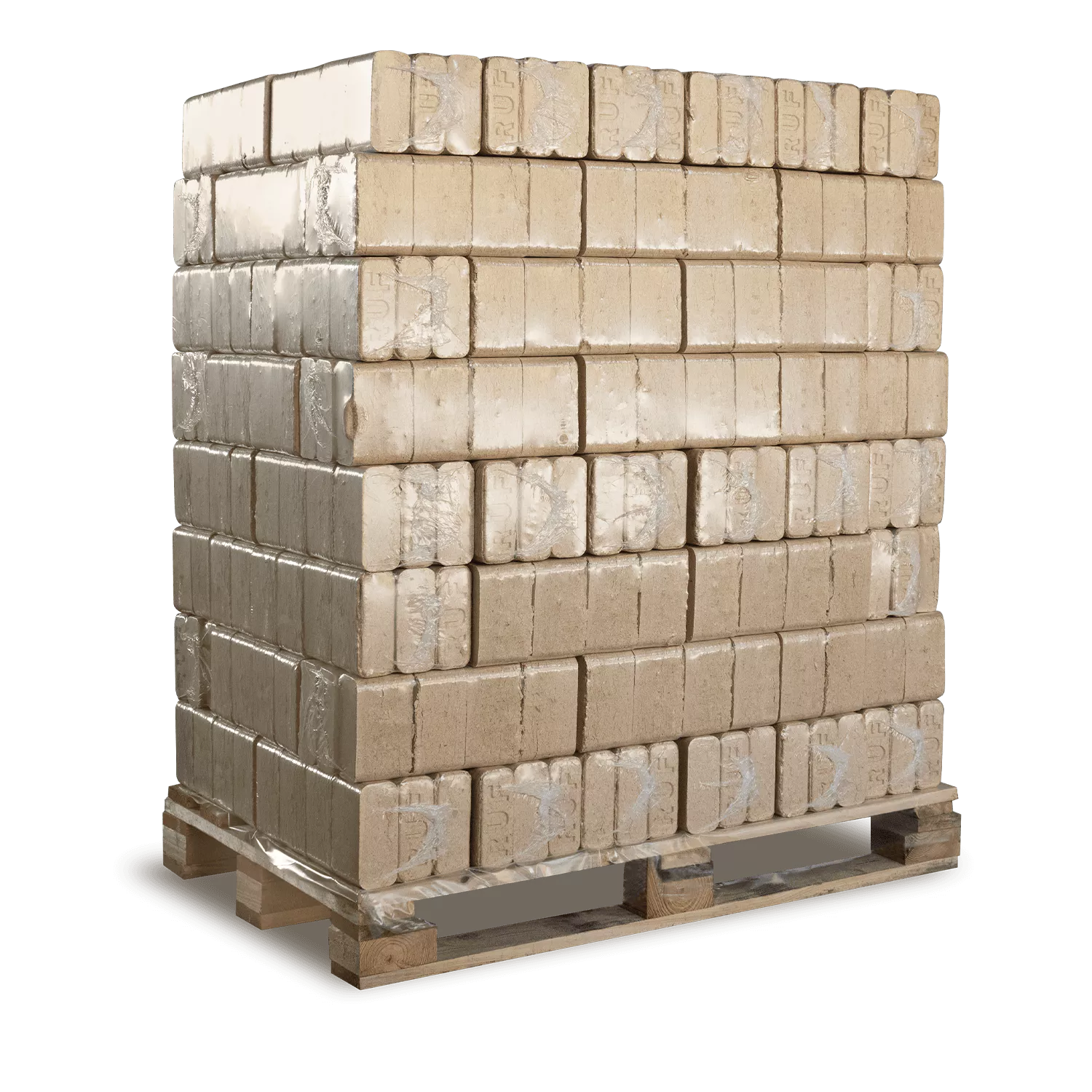RUF Original Blue Weichholzbriketts – 960 kg Palette