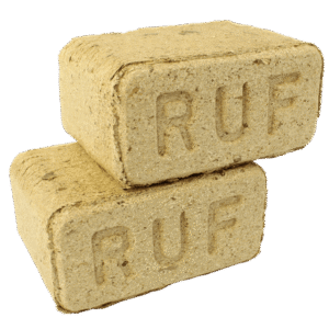 RUF Holzbriketts 960 kg Palette – 96 x 10 kg – DIN EN ISO 17225-3 – „Unser Sparfuchs“